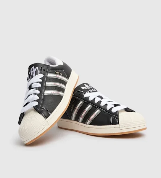 Adidas Superstar 90s Throwback – Black/White Retro Low-Tops