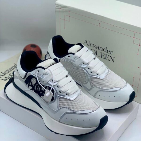 Alexander McQueen Oversized Mesh-Panel Sneakers